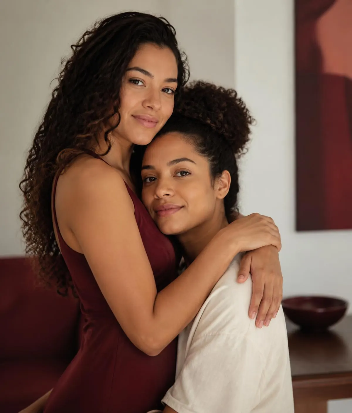 Casal de mulheres em acompanhamento reprodutivo